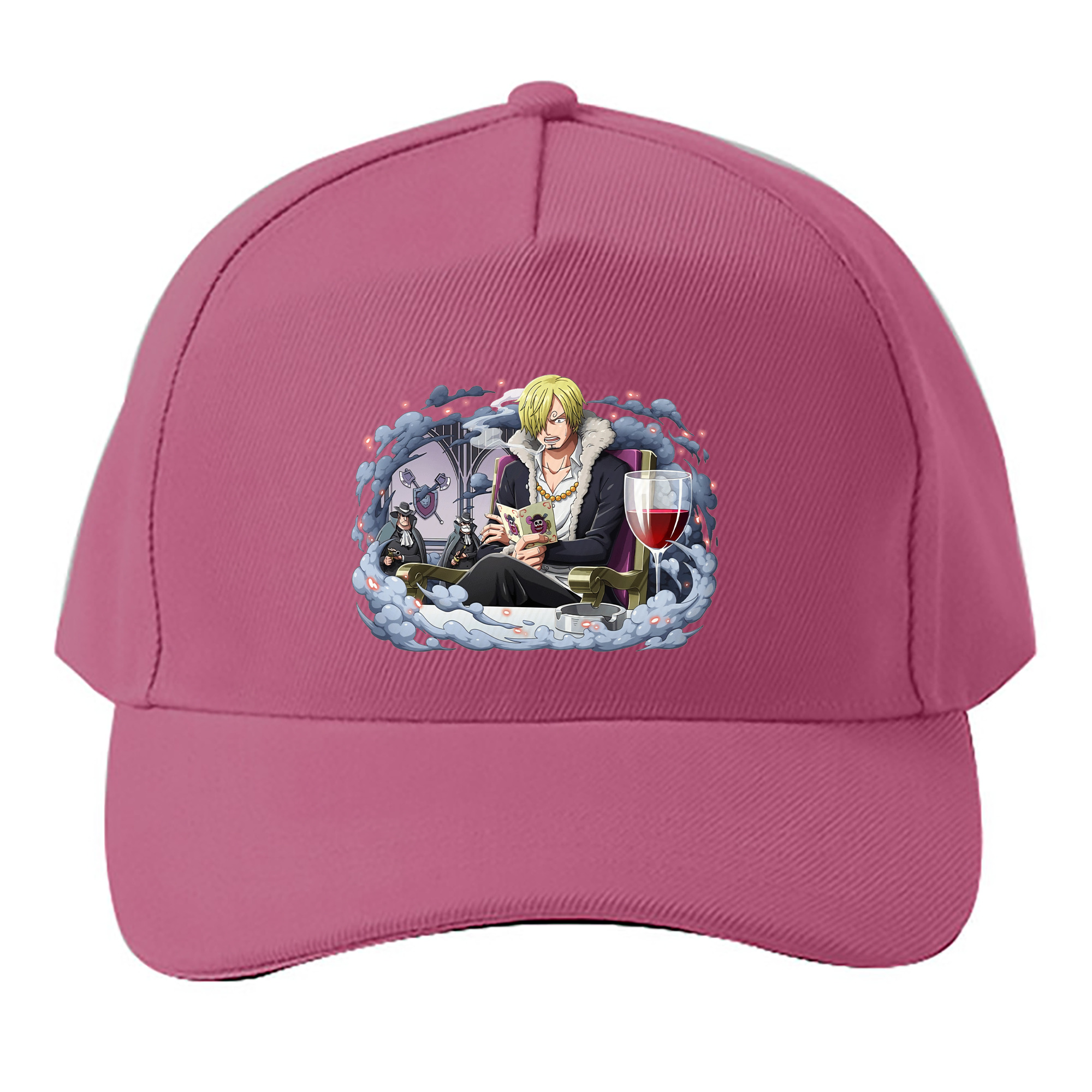 （画像用） ワンピース サンジ ONE PIECE Sanji ベースボールキャップ 綿100％ 男女兼用 帽子 スポーツ